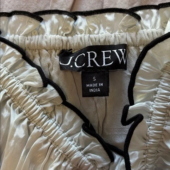 NWT J. Crew Light Gray Crinkled Maxi Dress size S - Picture 7 of 9